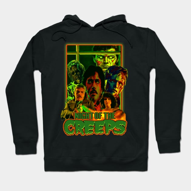 Night Of The Creeps (Version 1) Hoodie by The Dark Vestiary